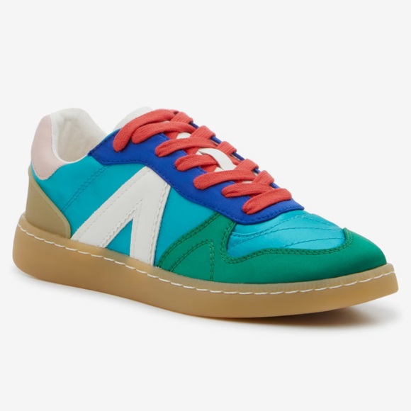 NWT Mia Vesta Sneaker in Turquoise & Green Multicolored - Picture 4 of 15